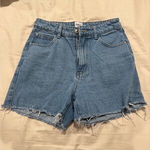 Princess Polly High Rise Blue Denim Shorts